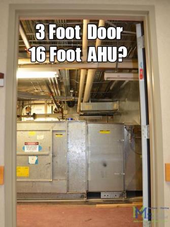 3 Foot Door AHU replacement
