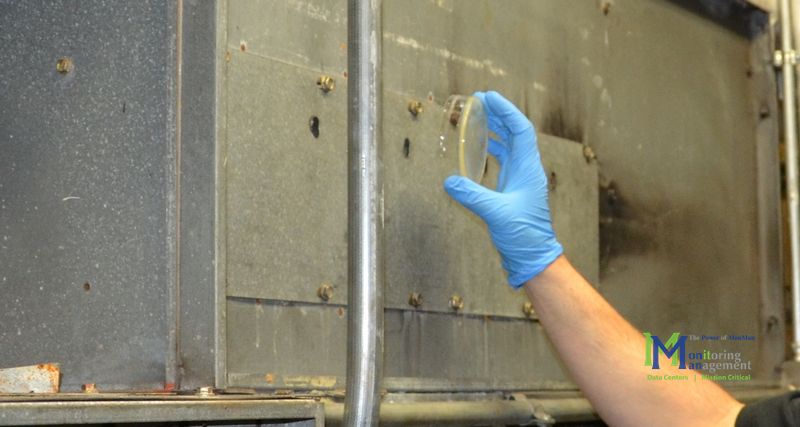 Sampling Discharge Air in Air Conditioning Unit Serving Hospital Operating Room